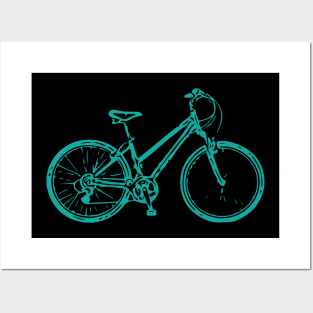 Ride your bike cycling & triathlon gifts Posters and Art